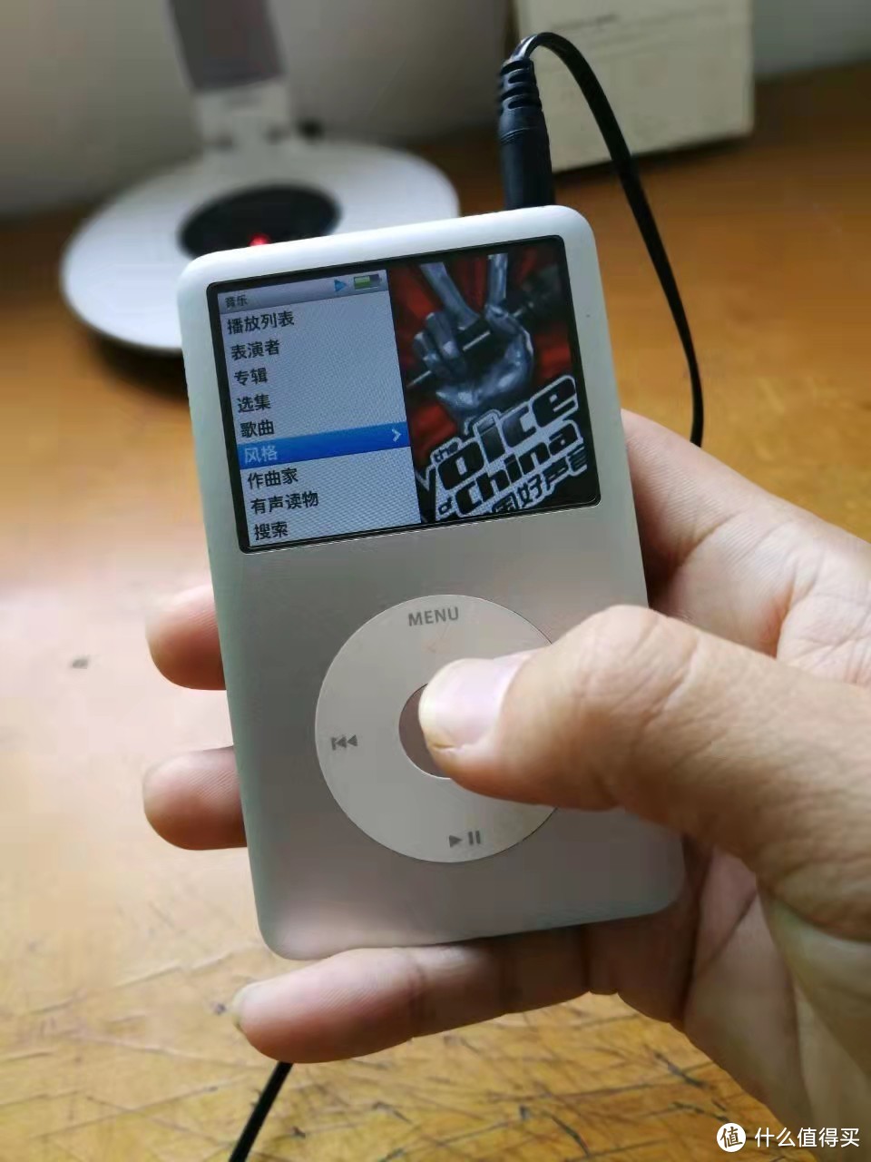 当年刚收到的iPod Classic（来自闲鱼评价）
