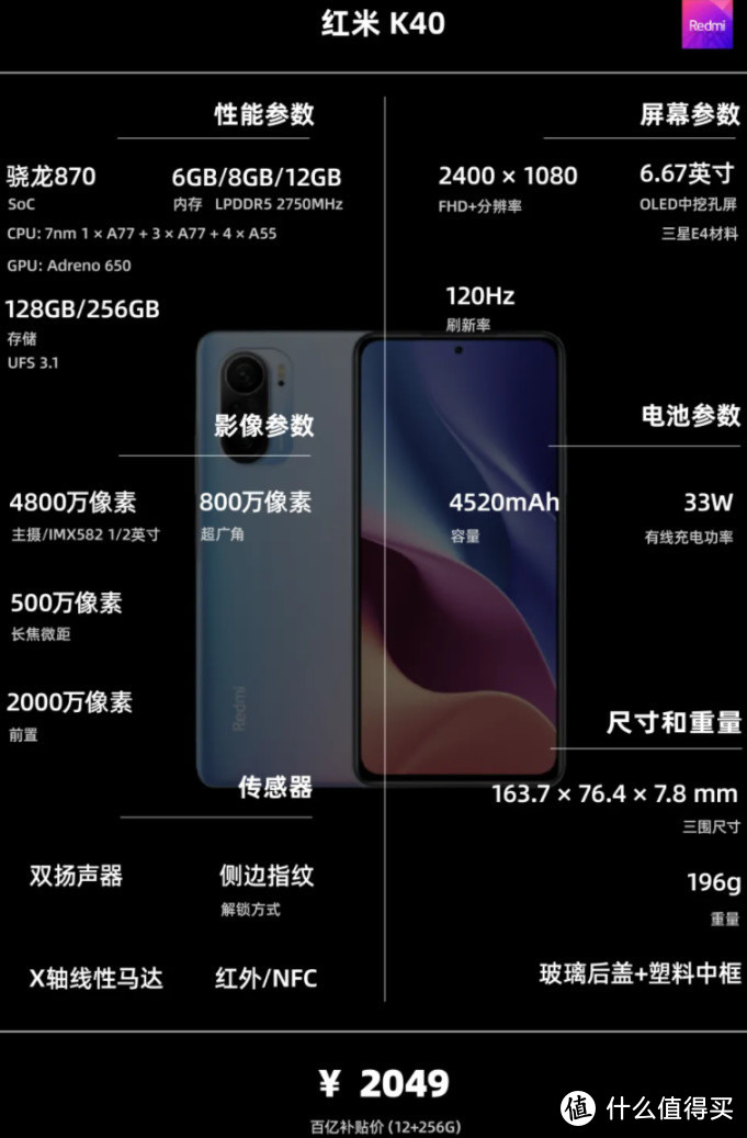 双11大作战 | 手机 主观推荐，一图看懂配置信息