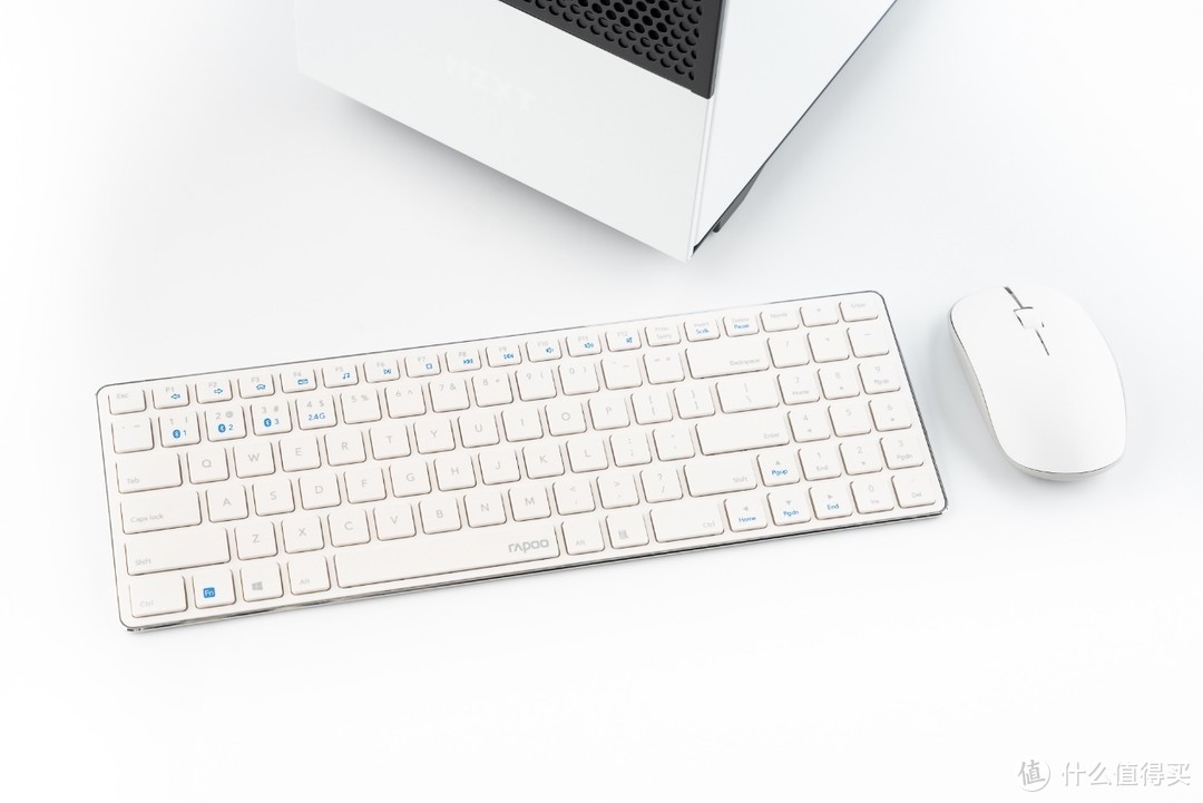 白色主机好选择，雷柏 9300G 键鼠套装开箱分享