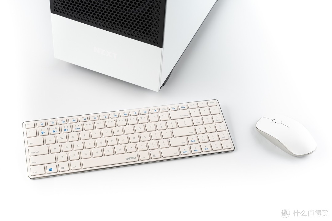 白色主机好选择，雷柏 9300G 键鼠套装开箱分享