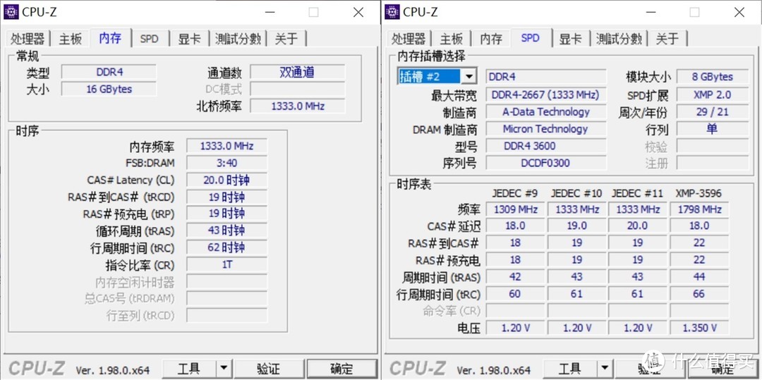 1.35V直上4200的威刚XPG D45内存条装机实测