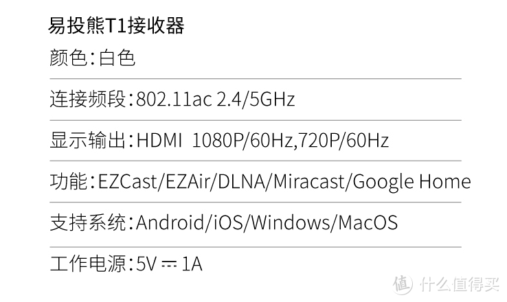 EZCast易投熊T1无线投屏器评测：即插即用无需APP，真香！