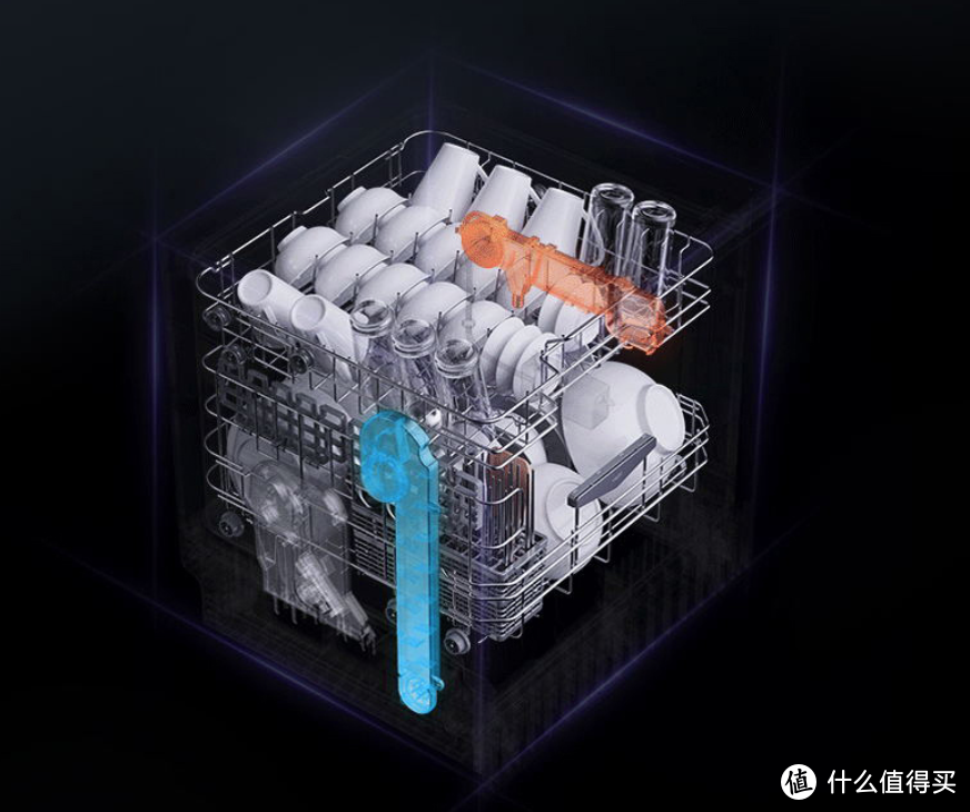 8套洗碗机无损升级10套，一键洗双风机三喷淋，谁说国货不够香？