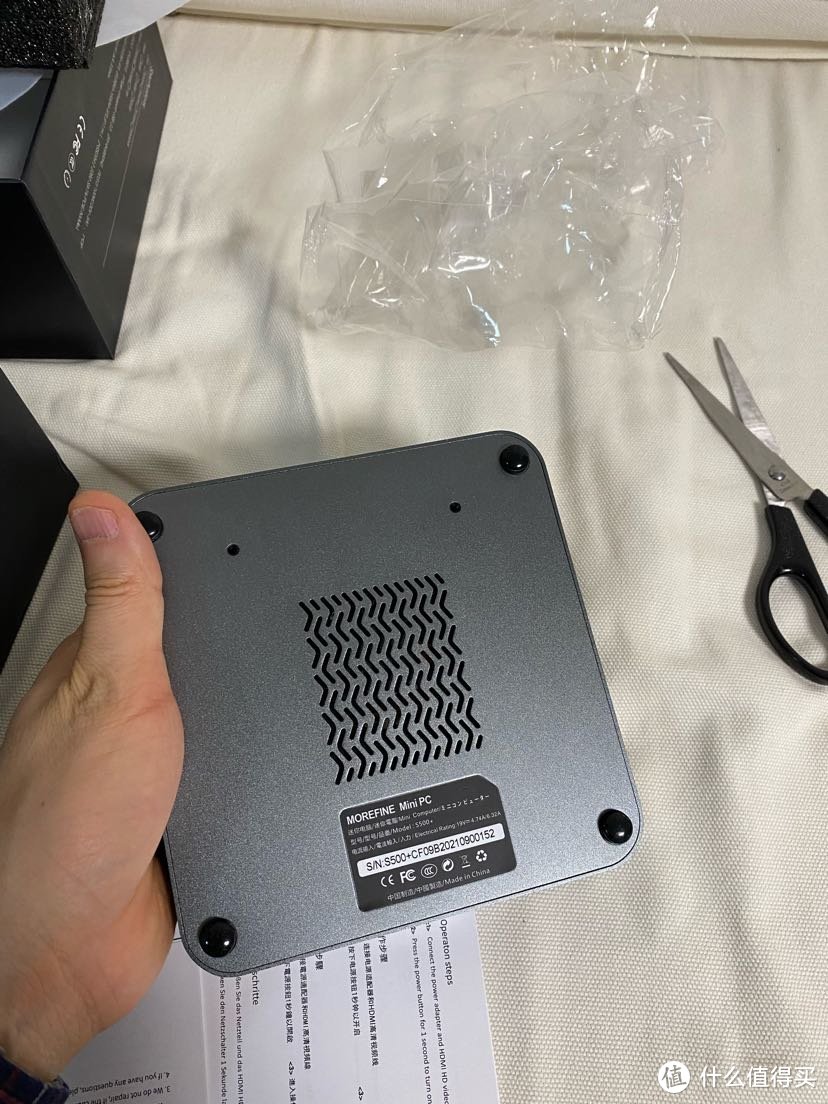 Morefine S500+ MiniPC 补拆解安装过程