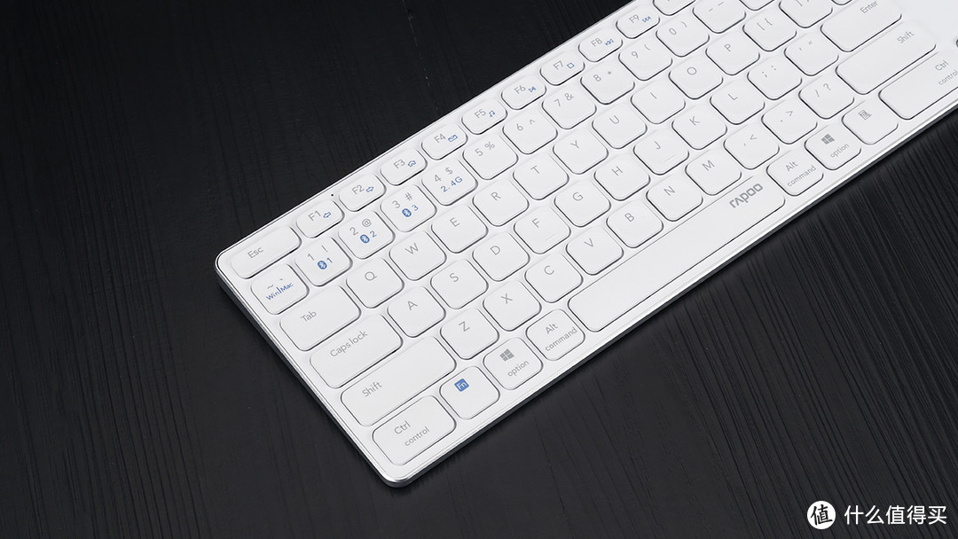 雷柏E9550G多模无线刀锋键盘评测：键位丰富，尺寸纤薄
