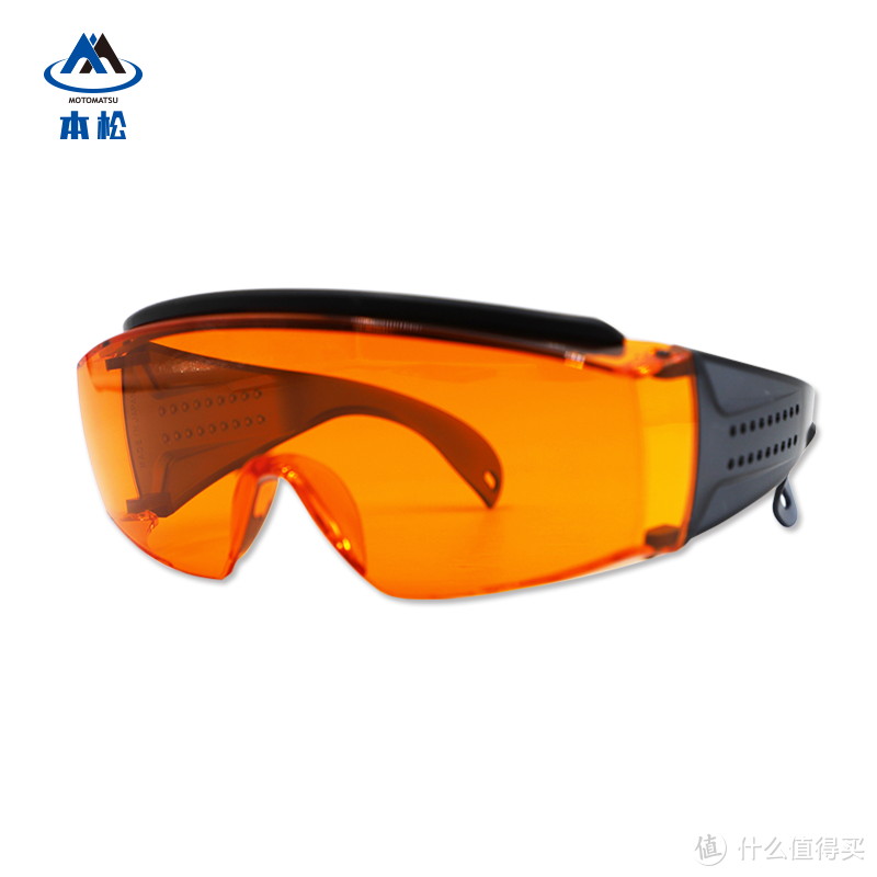 山本光学NO360S防护眼镜防UV眼镜 防刮擦橙色劳保工作户外