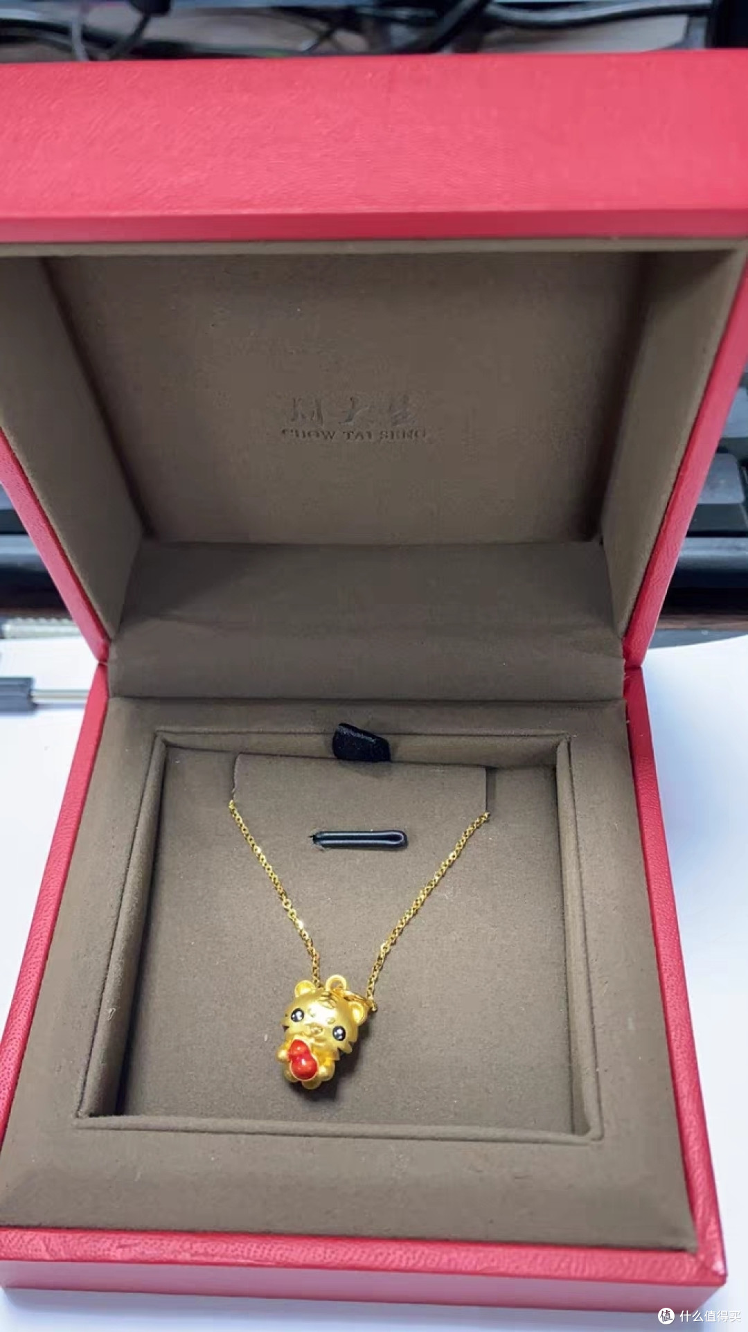 超萌超可爱的足金老虎挂坠_珠宝首饰_什么值得买