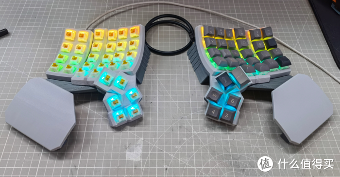 Dactyl Manuform 5X6 分体人体工学键盘