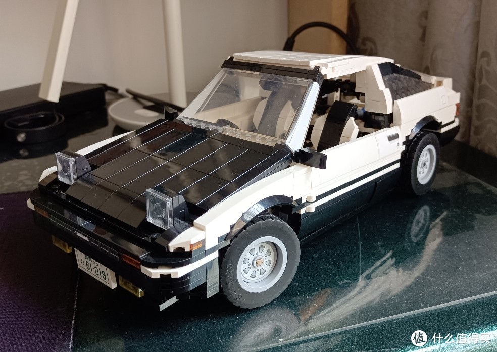 双鹰咔搭C61019“AE86”积木拼搭成品分享