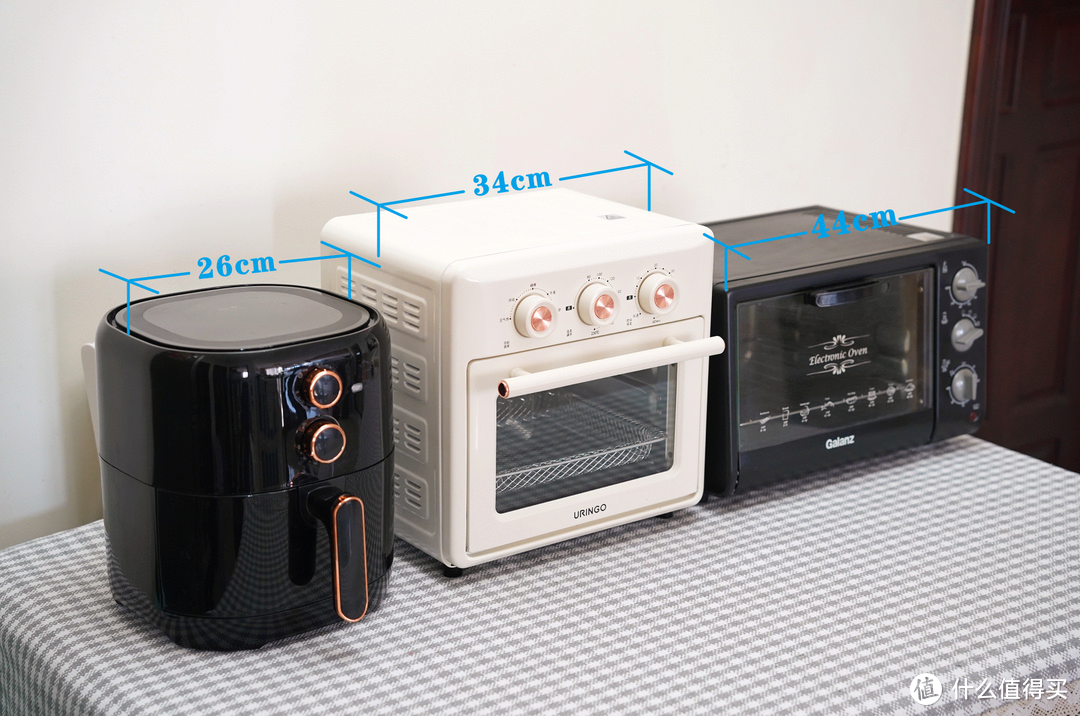 电烤箱、空气炸锅、空气炸烤箱，傻傻分不清楚？横评三款产品告诉你哪款才是300元档最佳烘焙电器