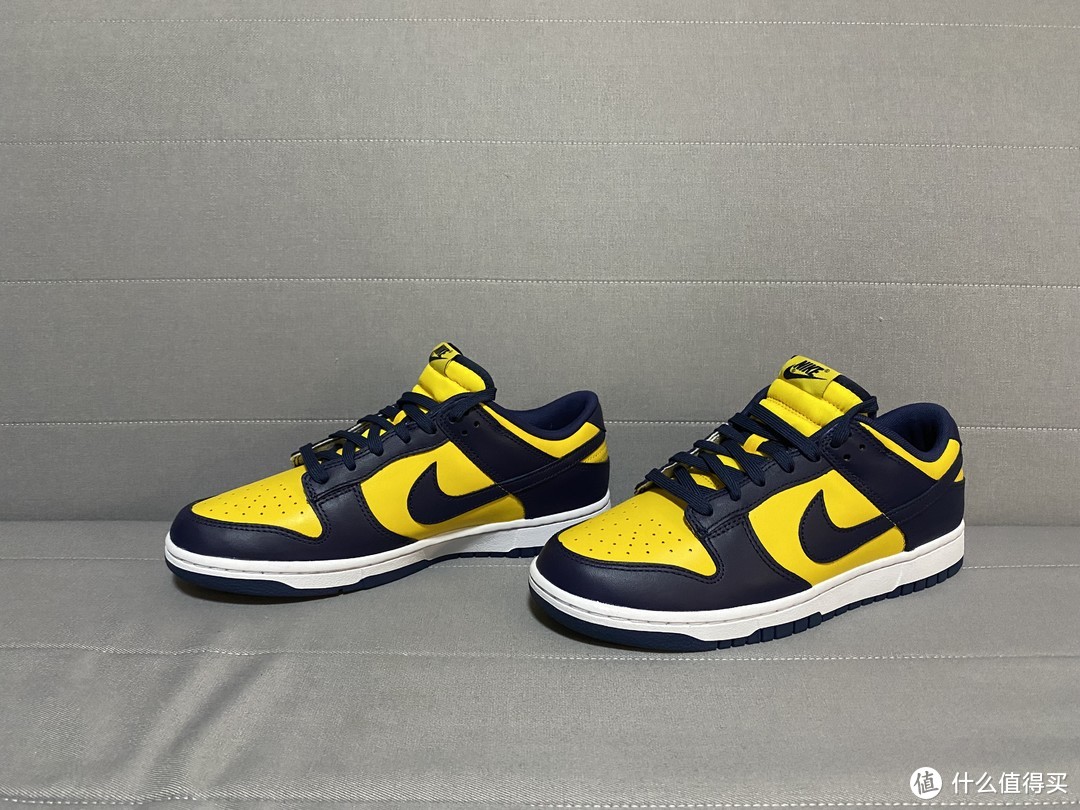 密歇根大学专属配色，经典的Nike Dunk Low