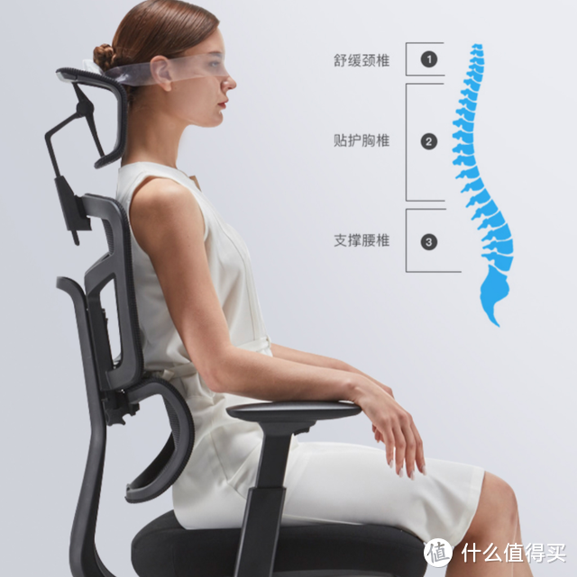 白领不妨对自己好一些 黑白调E3人体工学椅着实舒适