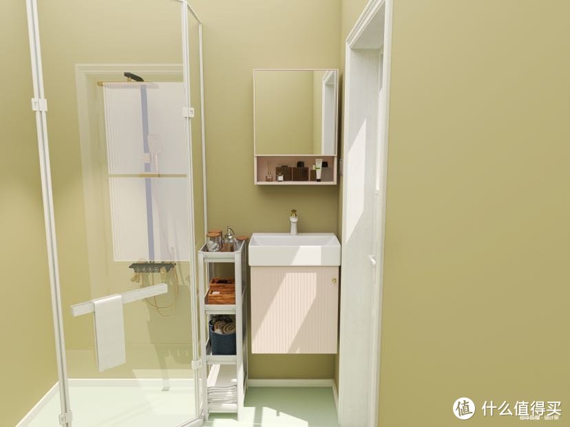 3㎡小户型卫生间选择多大浴室柜？