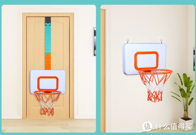 从小培养灌篮高手，实用又有趣的家用免打孔可升降儿童篮球架