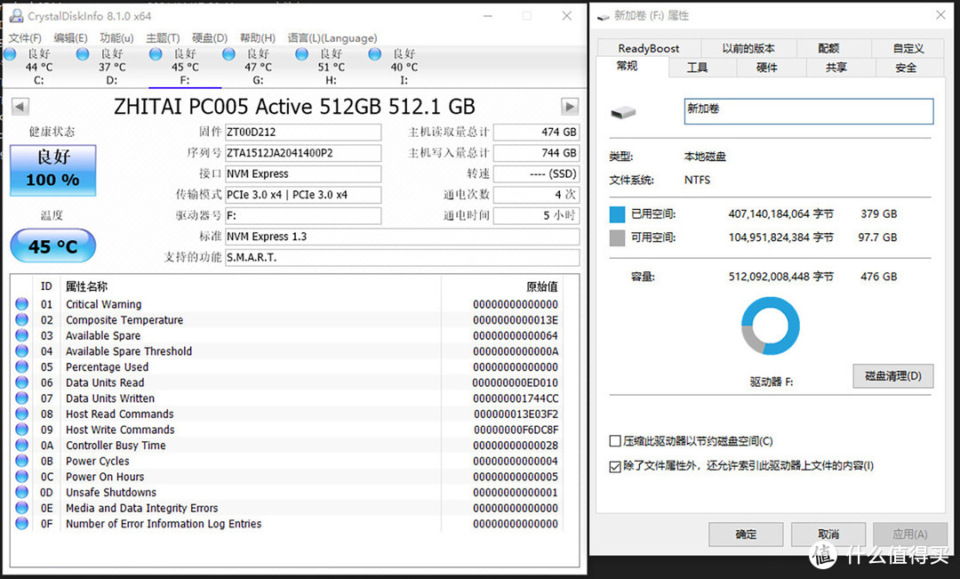 致钛PC005 Active固态硬盘评测：3500MB/s读取，为游戏与创作加速