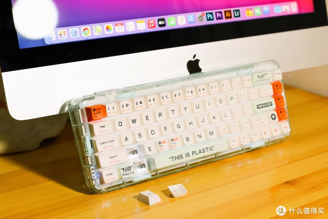 iMac更好的帮手来了，MelGeek MOJO68 机械键盘开箱测评