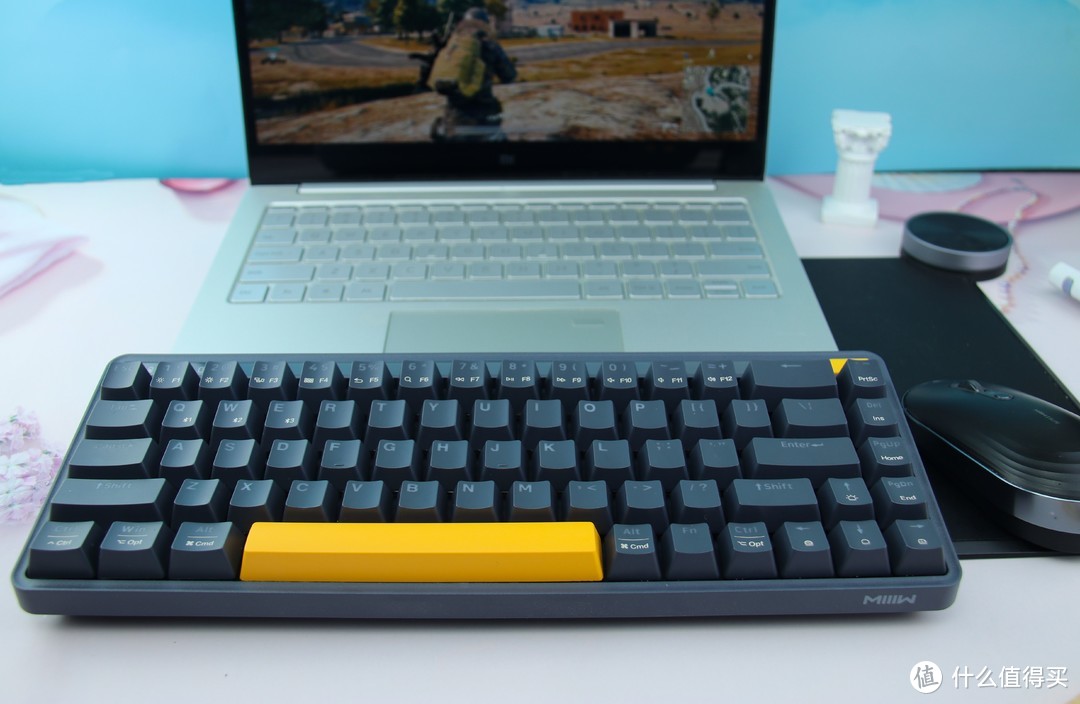 别让桌面太拥挤，米物POP系列机械键盘，紧凑型布局更省空间