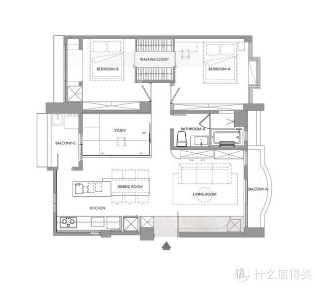 沪漂8年，终于买下上海83㎡小户型，房子虽小，装修却下足了功夫