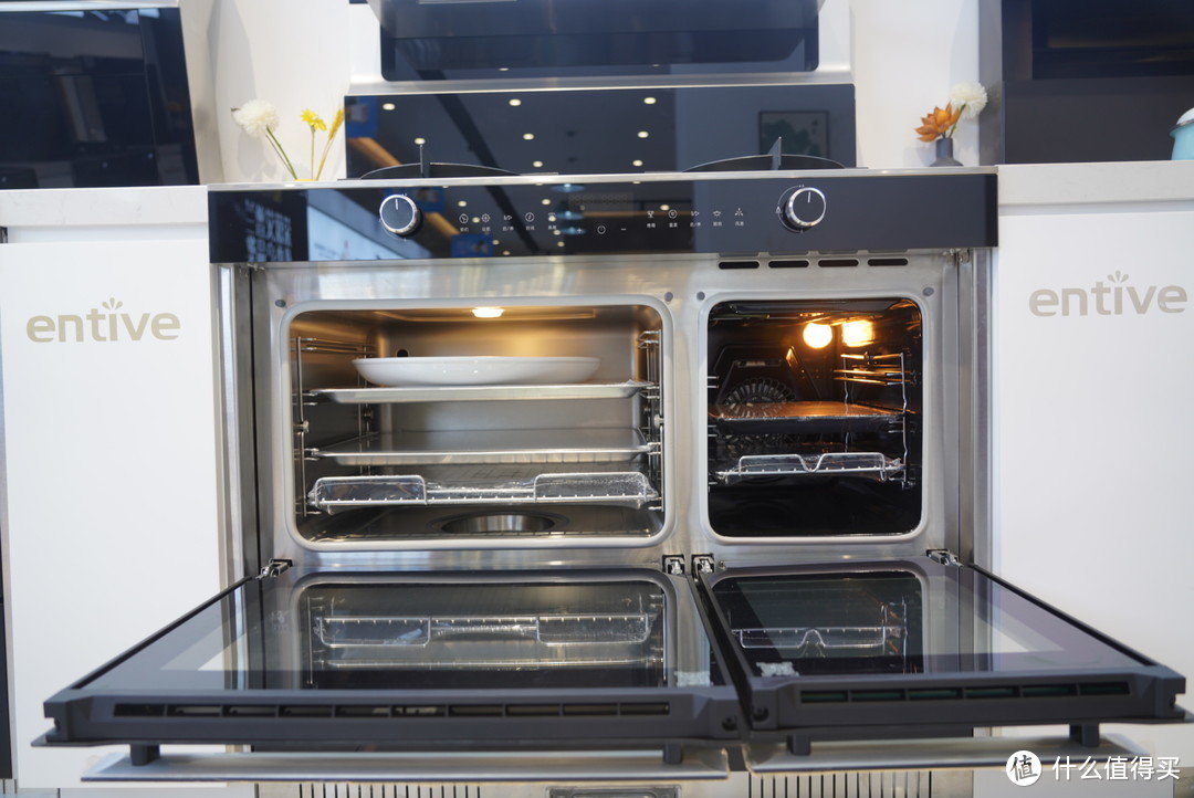 开放式厨房的选择--亿田S8C蒸烤独立集成灶探店体验