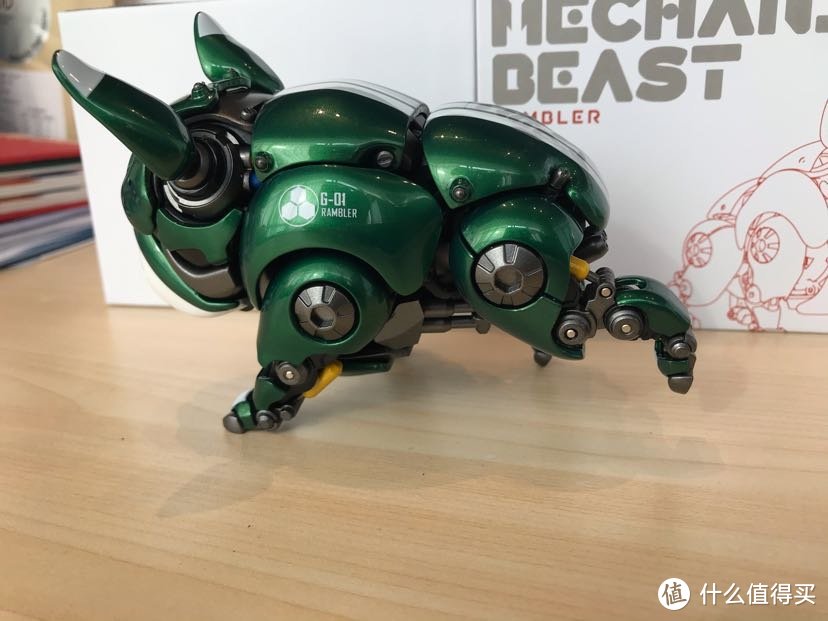 MX-01 绿色斗牛机械兽开箱