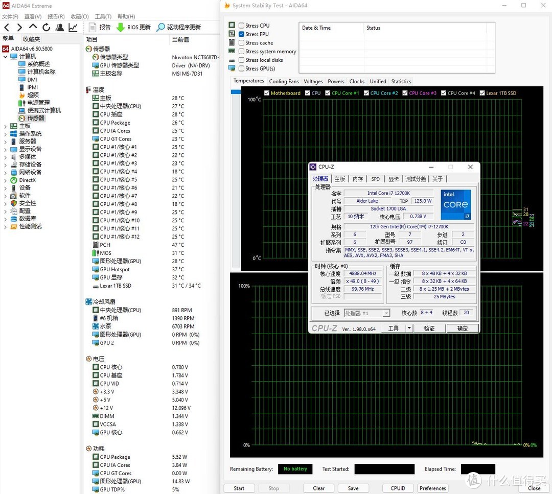 颜值用料两手抓，搭配12代处理器的不错之选、微星Z690 EDGE TI DDR4刀锋钛主板