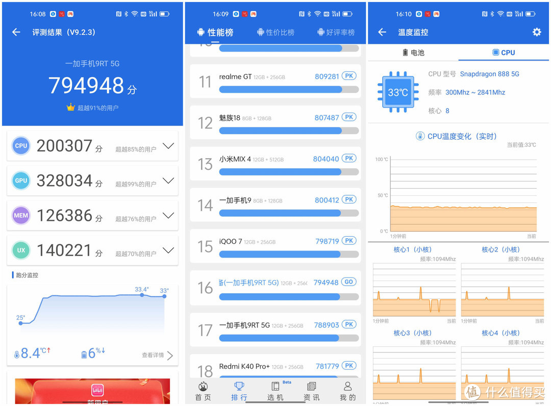 潮流新品，性能旗舰，一加 9RT到手一个月详测