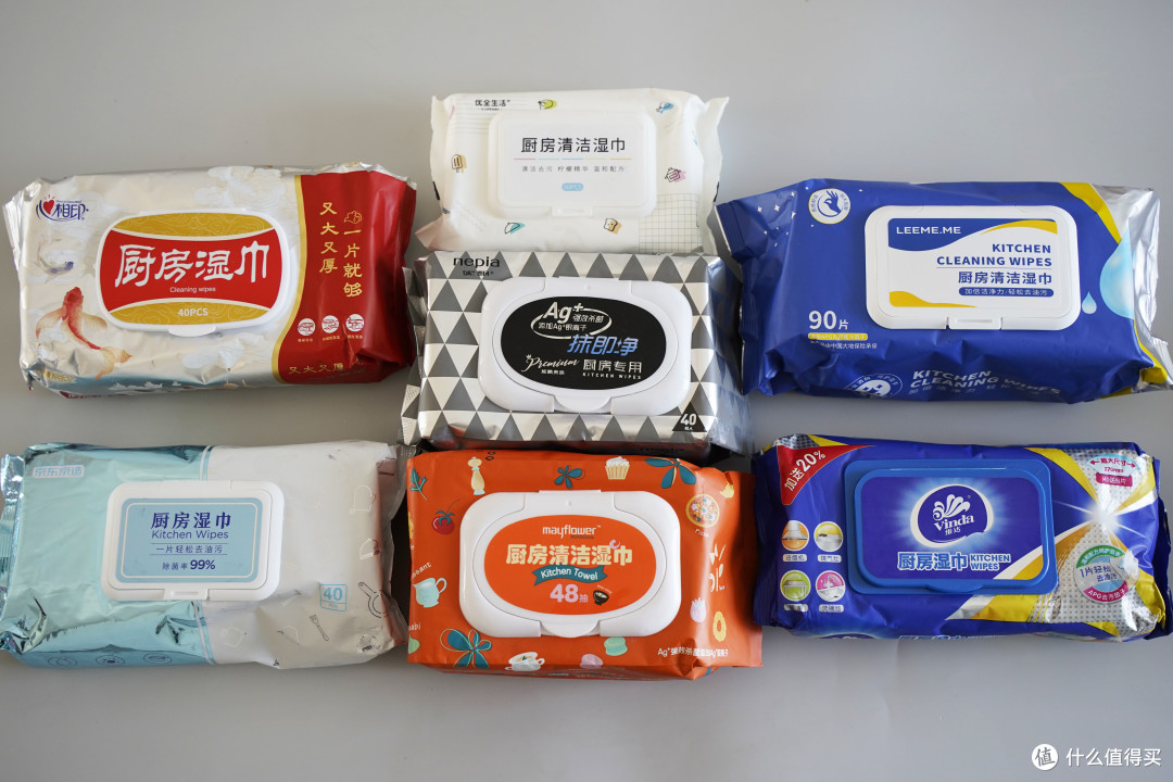 同样是厨房湿纸巾，没想到还有这么大区别？7款常见厨房湿纸巾评测，5款闭眼买，2款不推荐！