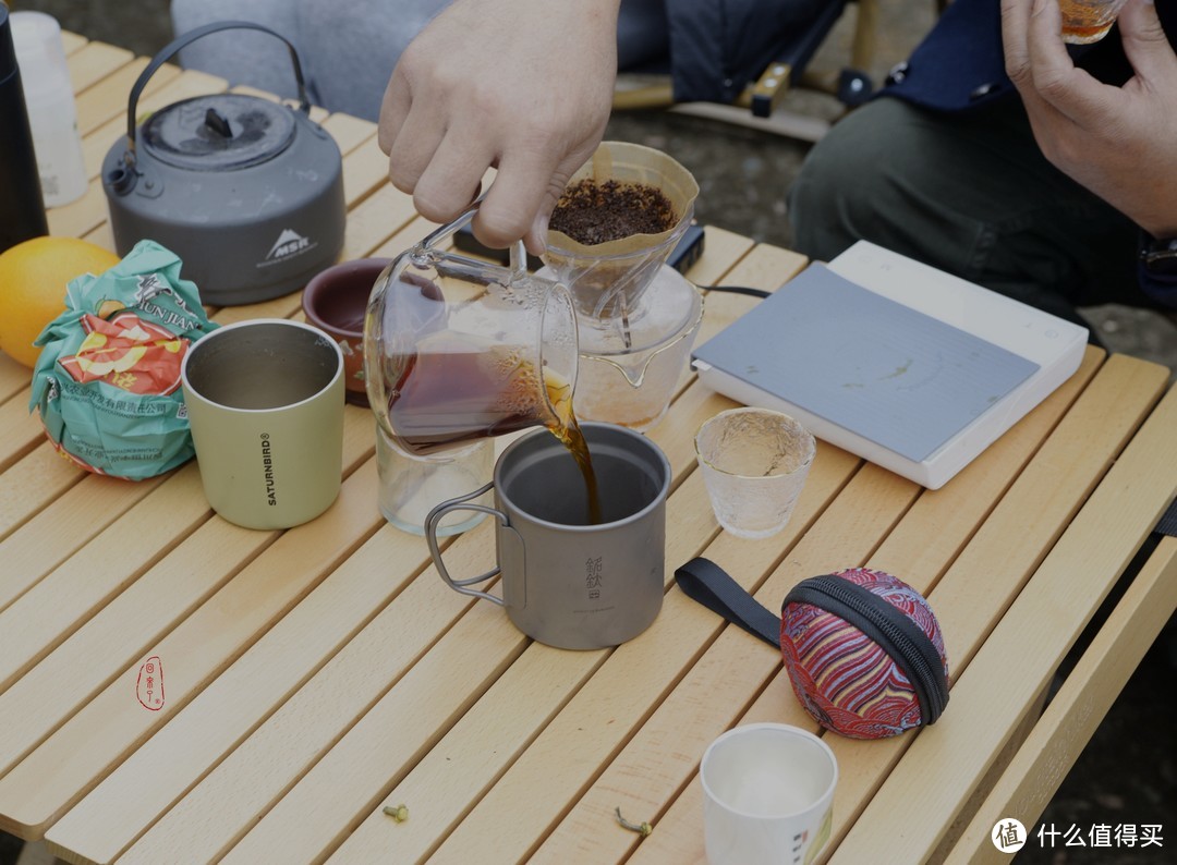 户外轻量化品茗的好助手——铭钛茶具套装