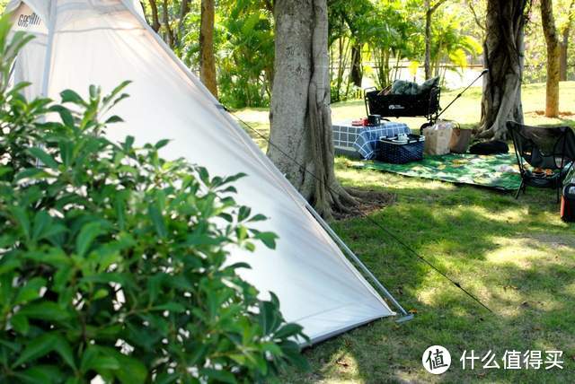高颜值，易搭建，亲子露营首选：图途绿巨人印第安四角帐篷体验