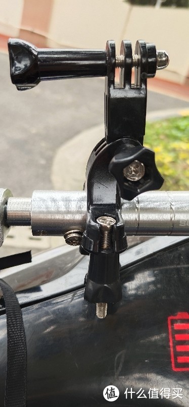 给电动车加上Gopro支架拍摄/GoPro自行车固定支架摩托车小蚁单车