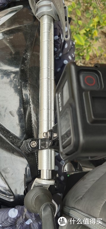 奔驰人生篇十三：给电动车加上Gopro支架拍摄/GoPro自行车固定支架摩托 