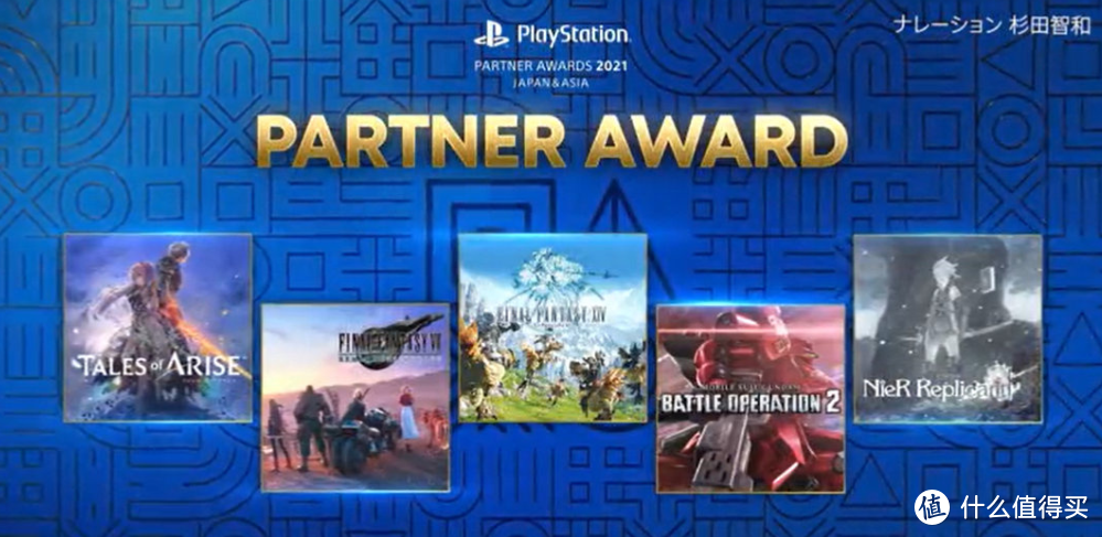 索尼公布 PlayStation Partner Awards 2021 获奖名单