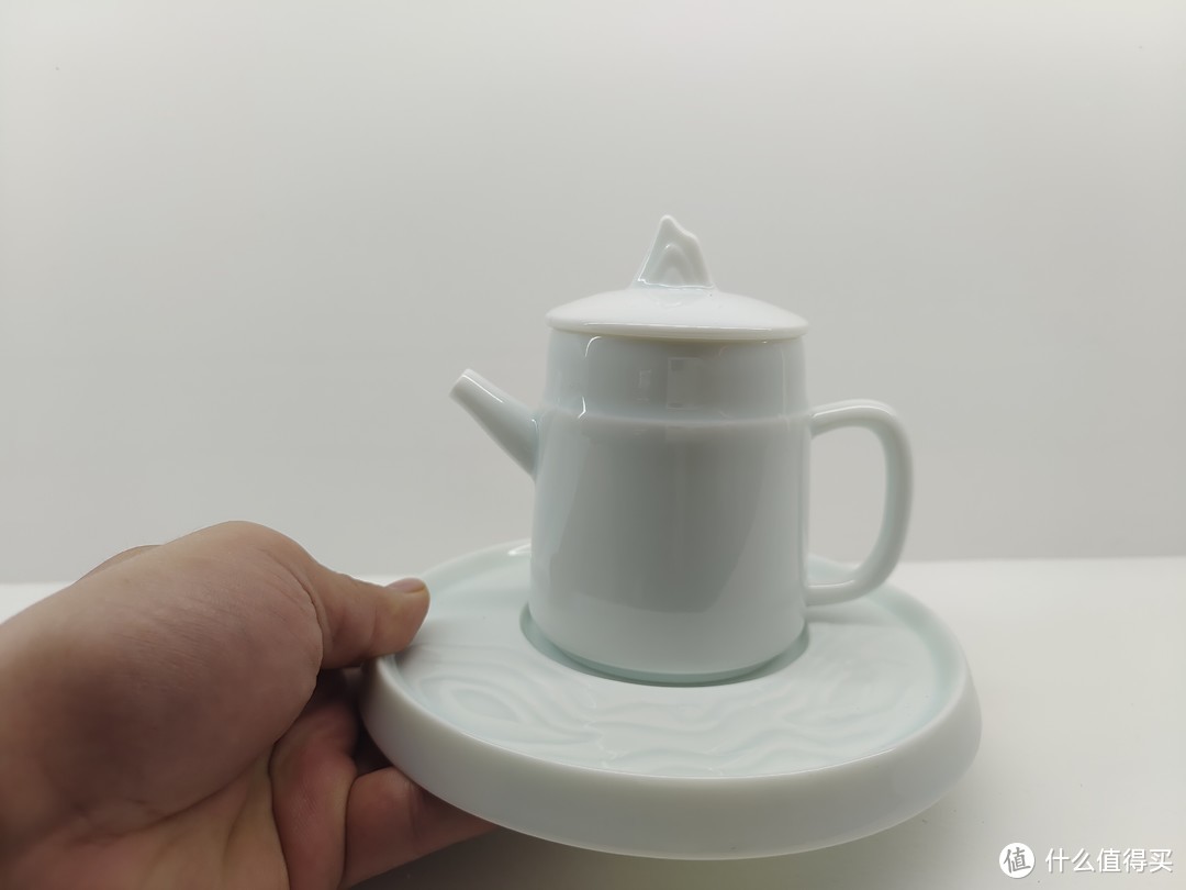 山河如画茶具——茶壶