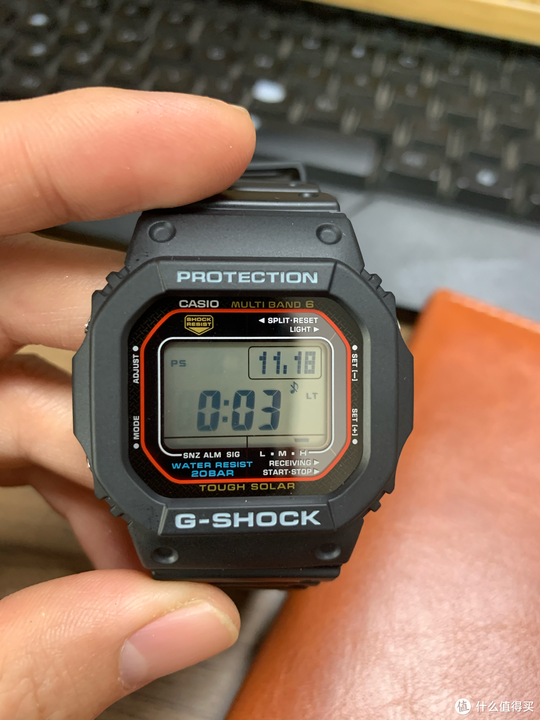 亚马逊海外购卡西欧手表G- SHOCK GW 5610U-1CF开箱测评