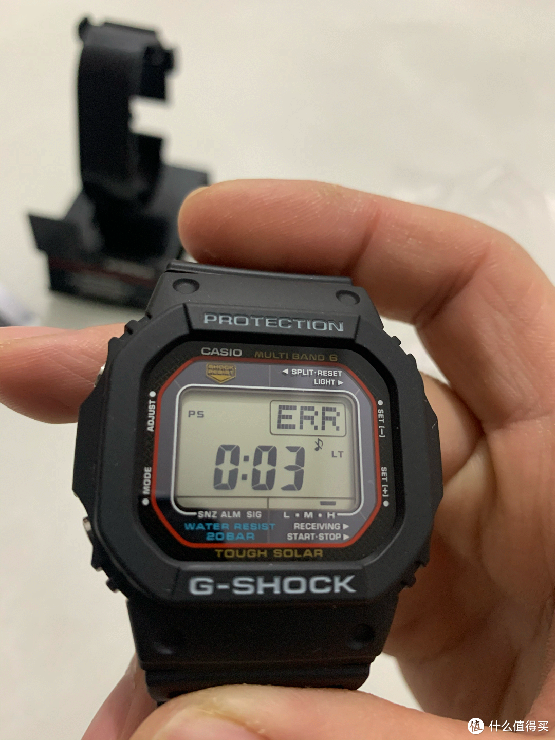 亚马逊海外购卡西欧手表G- SHOCK GW 5610U-1CF开箱测评