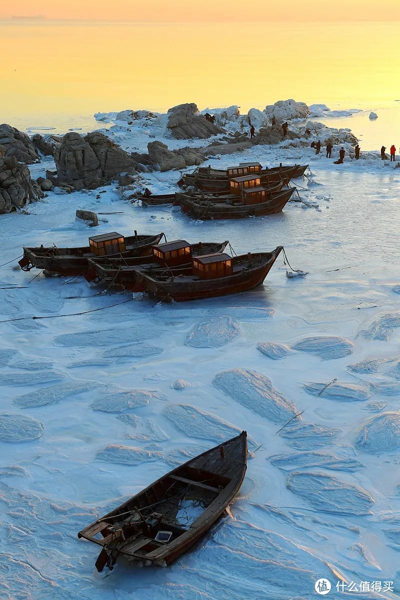 壮美的冬季北戴河冰海，多次入选中国十大冰雪景观。©图虫创意