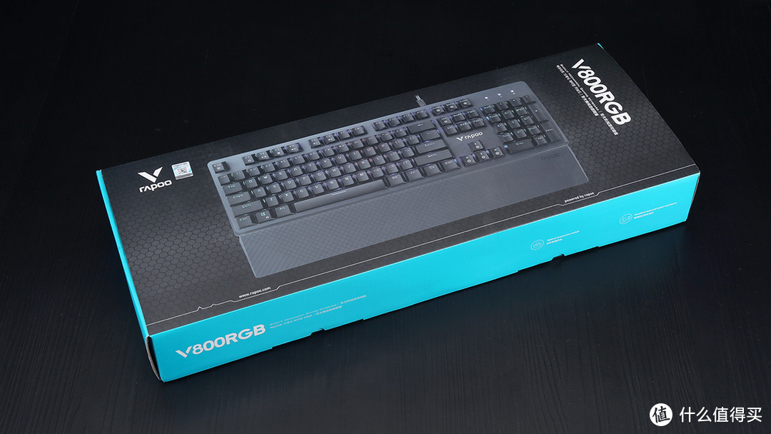 雷柏V800 RGB防水游戏机械键盘简评：防水、抗尘，灯效好