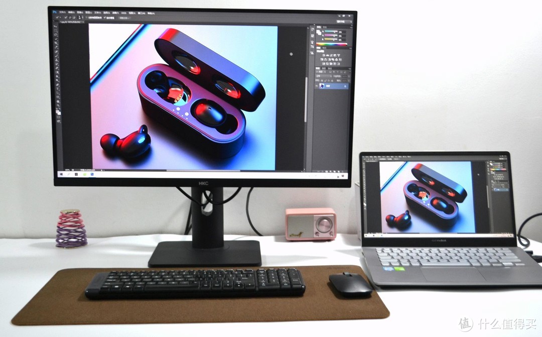 T2751Q显示器开箱：99%色域覆盖率+2K分辨率+精准色彩，设计师最爱