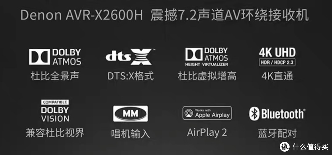 天龙X2600H 4K入门级功放试玩