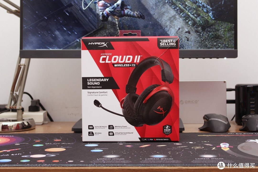 逐风者之力——HyperX Cloud II Wireless飓风无线游戏耳机开箱体验