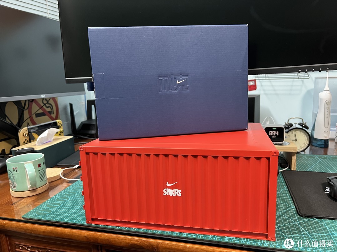 nike40周年特殊鞋盒版airforce1开箱