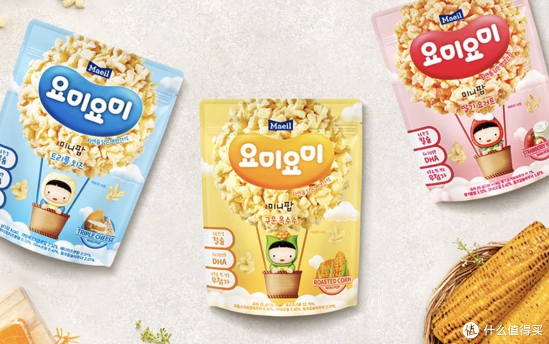 Maeil韩国进口玉米脆新品上市，三种口味健康美味