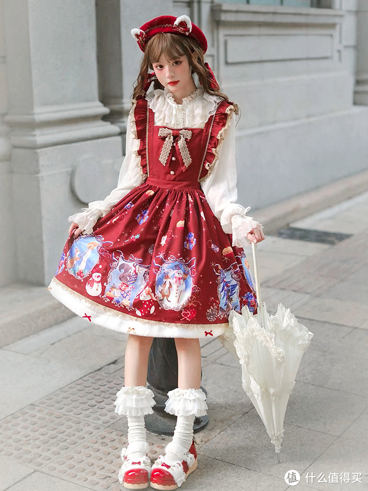 什么？你还在找圣诞风的Lolita裙子？看这一篇就够了！