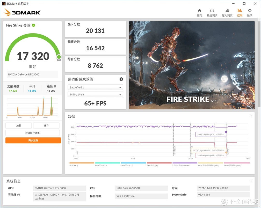 这才是小钢炮——影驰GeForce RTX 3060金属大师MINI [FG]显卡测试