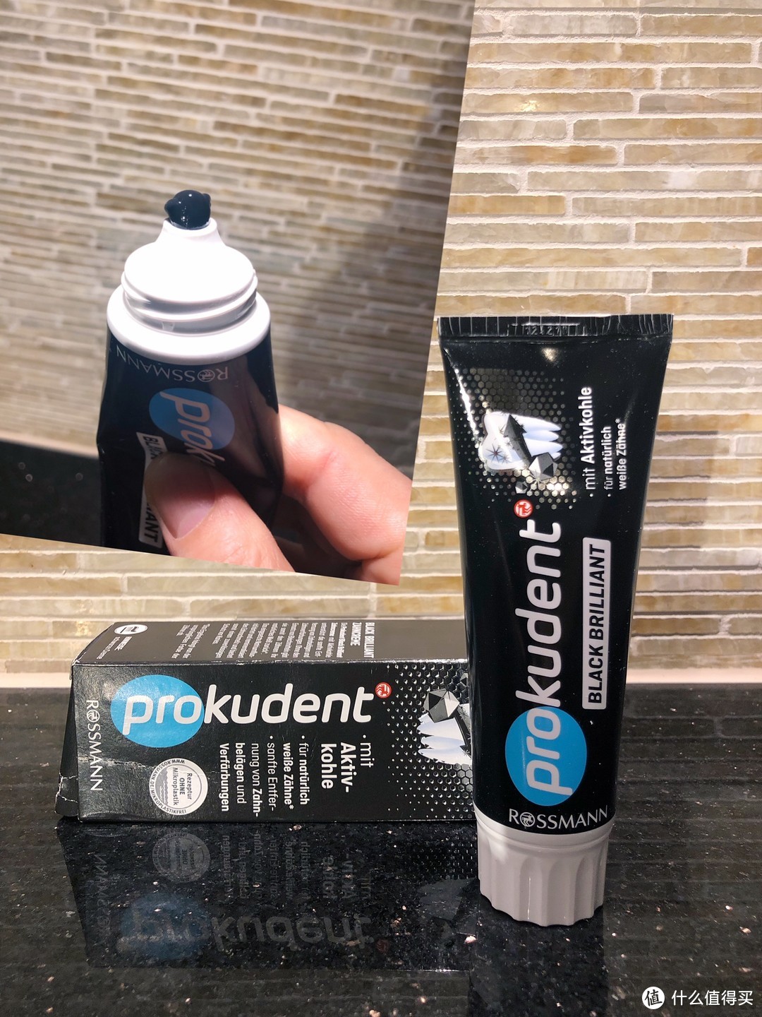 Prokudent必固登洁活性炭牙膏