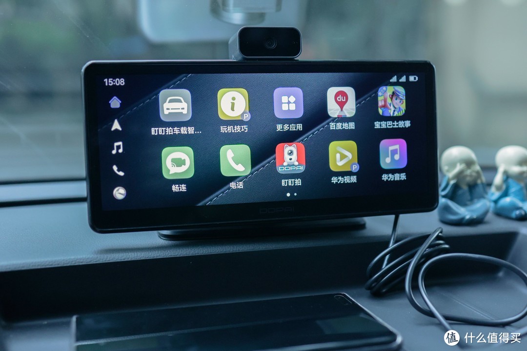 鸿蒙第二代生态产品盯盯拍车载智慧屏S50测评，屏幕更大、更智慧