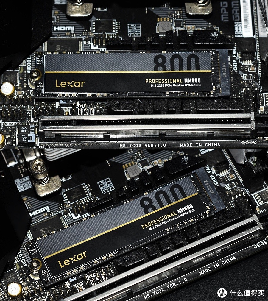 我的快落 雷克沙NM800 PCIe4.0新旗舰固态硬盘 体验分享