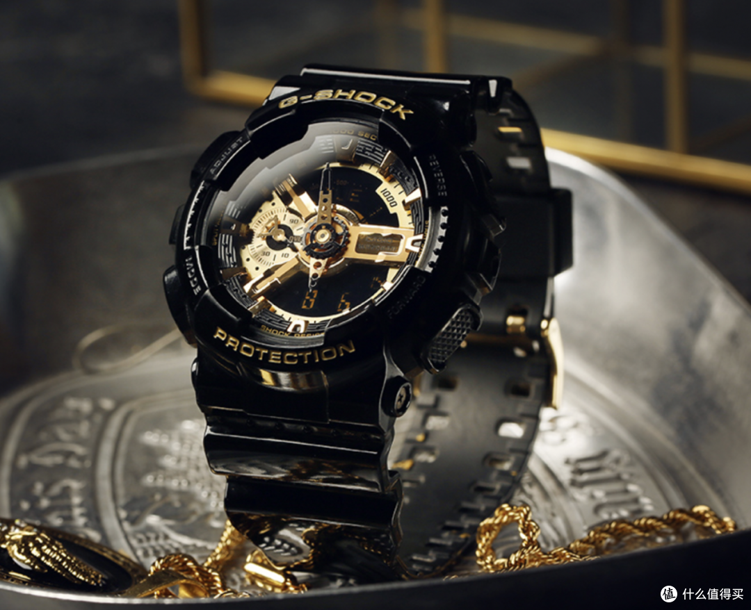 无黑金不潮流卡西欧黑金手表让你潮力max