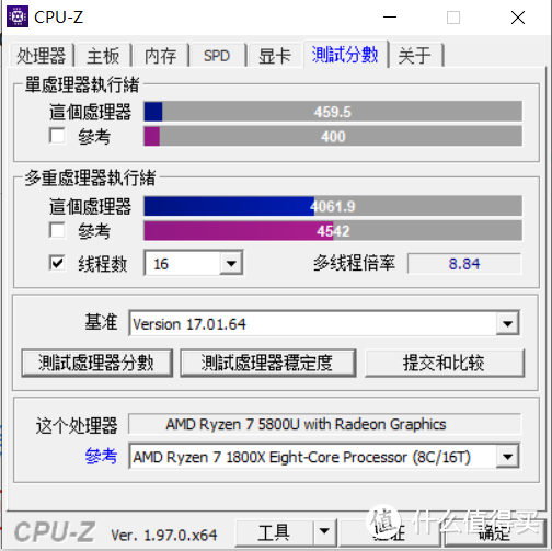 cpu-z bench