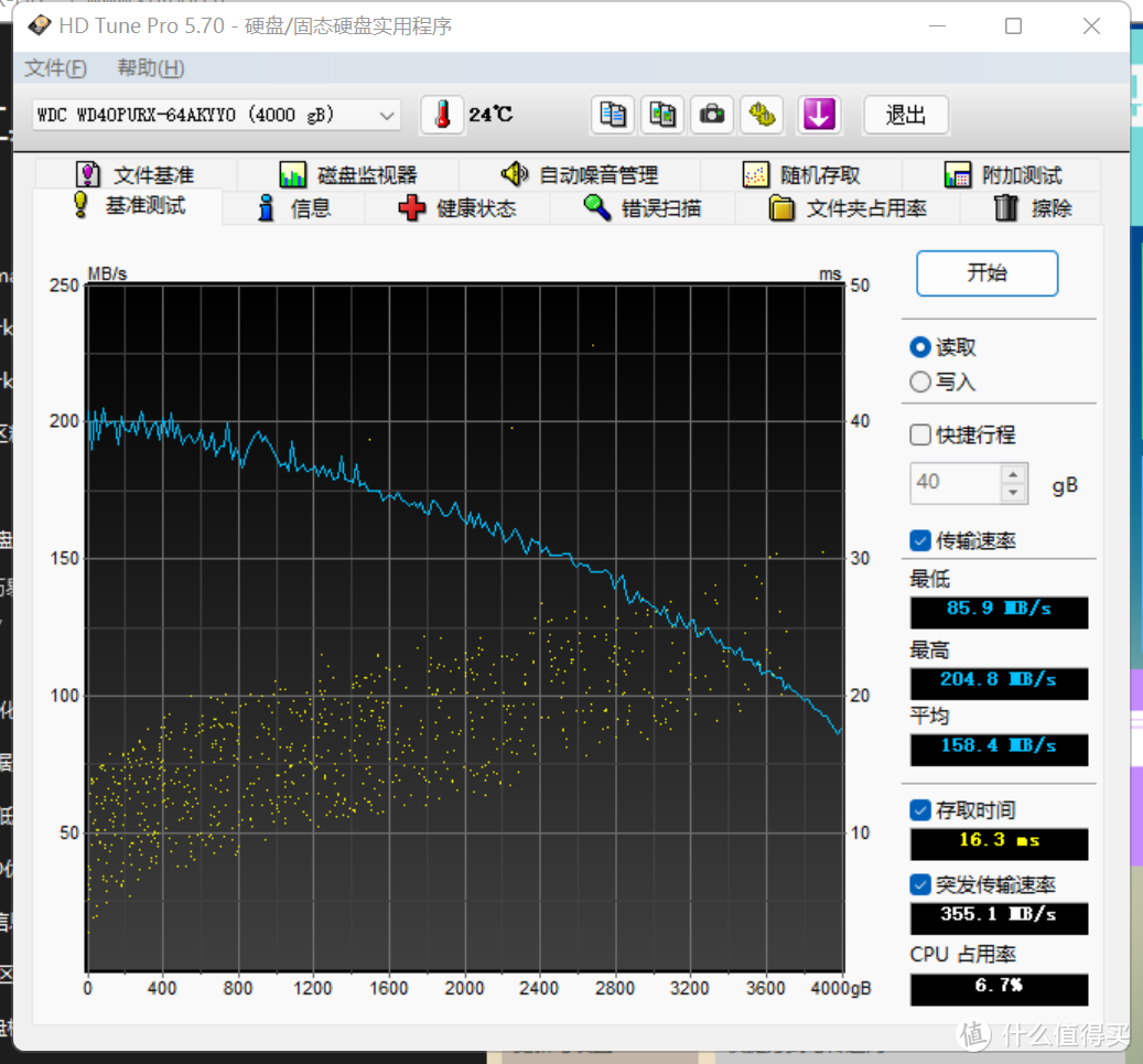 HDTune基准测试